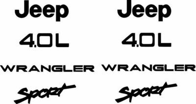 Jeep Factory Decals
