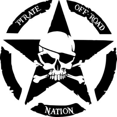 Pirate Off-Road Nation Decals