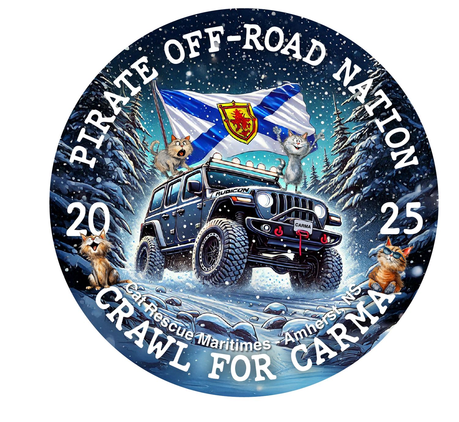 Crawl for CARMA 2025 Decal