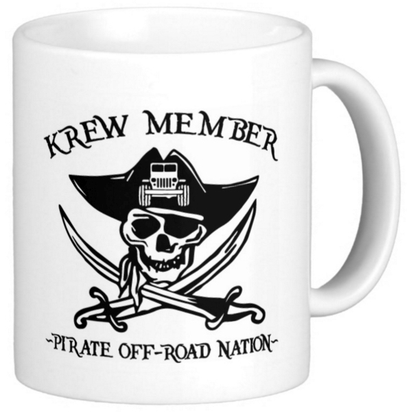 Krew Member or P.O.R.N. Coffee Mugs (11oz) with optional customization