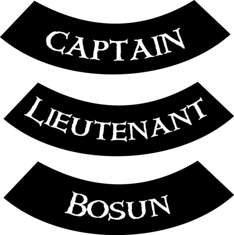 Chapter Ranking Badges (Set of 3)