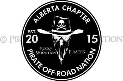 Alberta Chapter - Pirate Off-Road Nation Die Cut Decal
