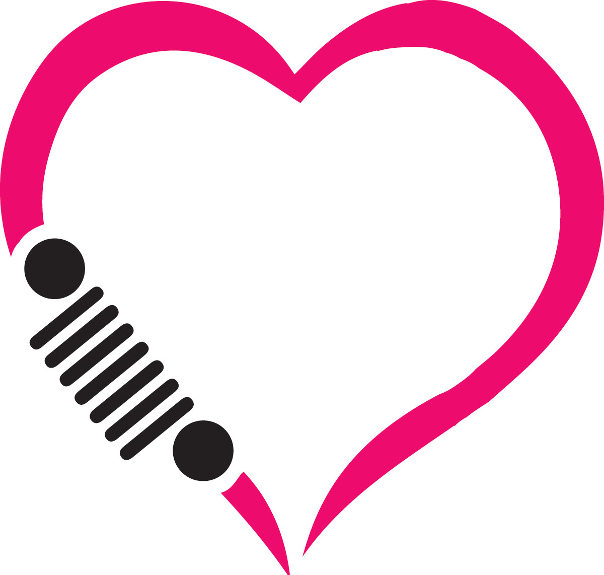 Heart Jeep decal