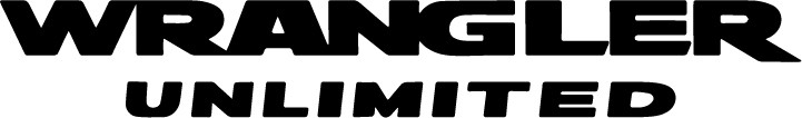 Wrangler Unlimited Decal 10&quot; X 1.45&quot; (PAIR)
