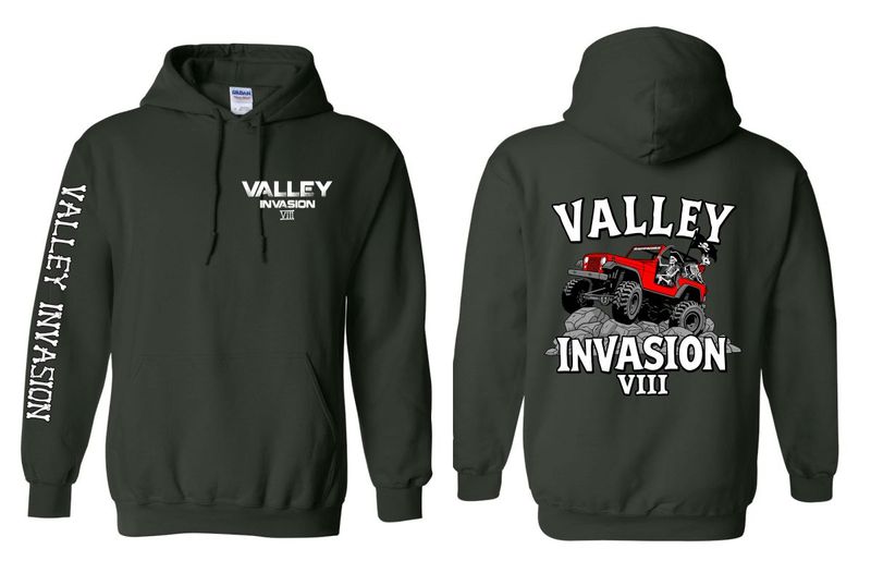 Valley Invasion VIII Pullover Hoodie Valley Invasion VIII Pullover Hoodie