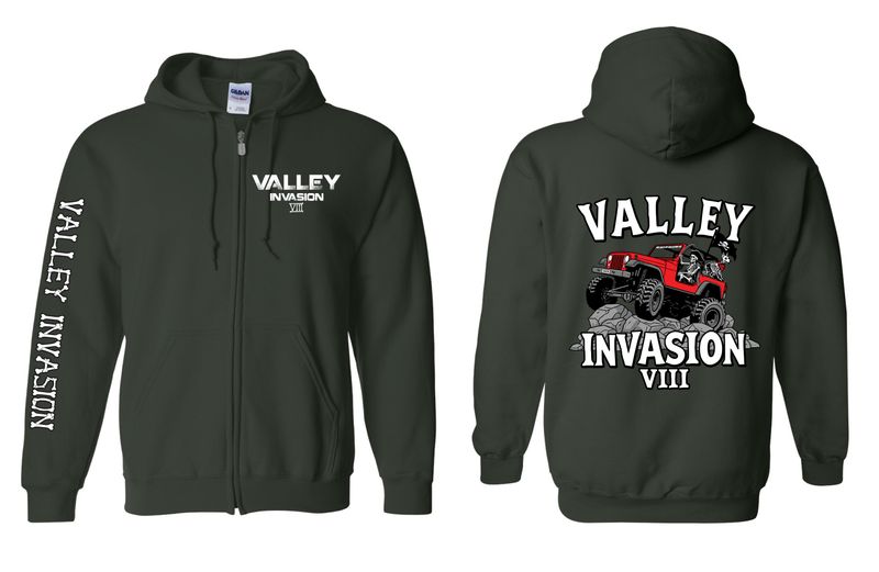 Valley Invasion VIII Hoodie (Zipper) Valley Invasion VIII Hoodie (Zipper)