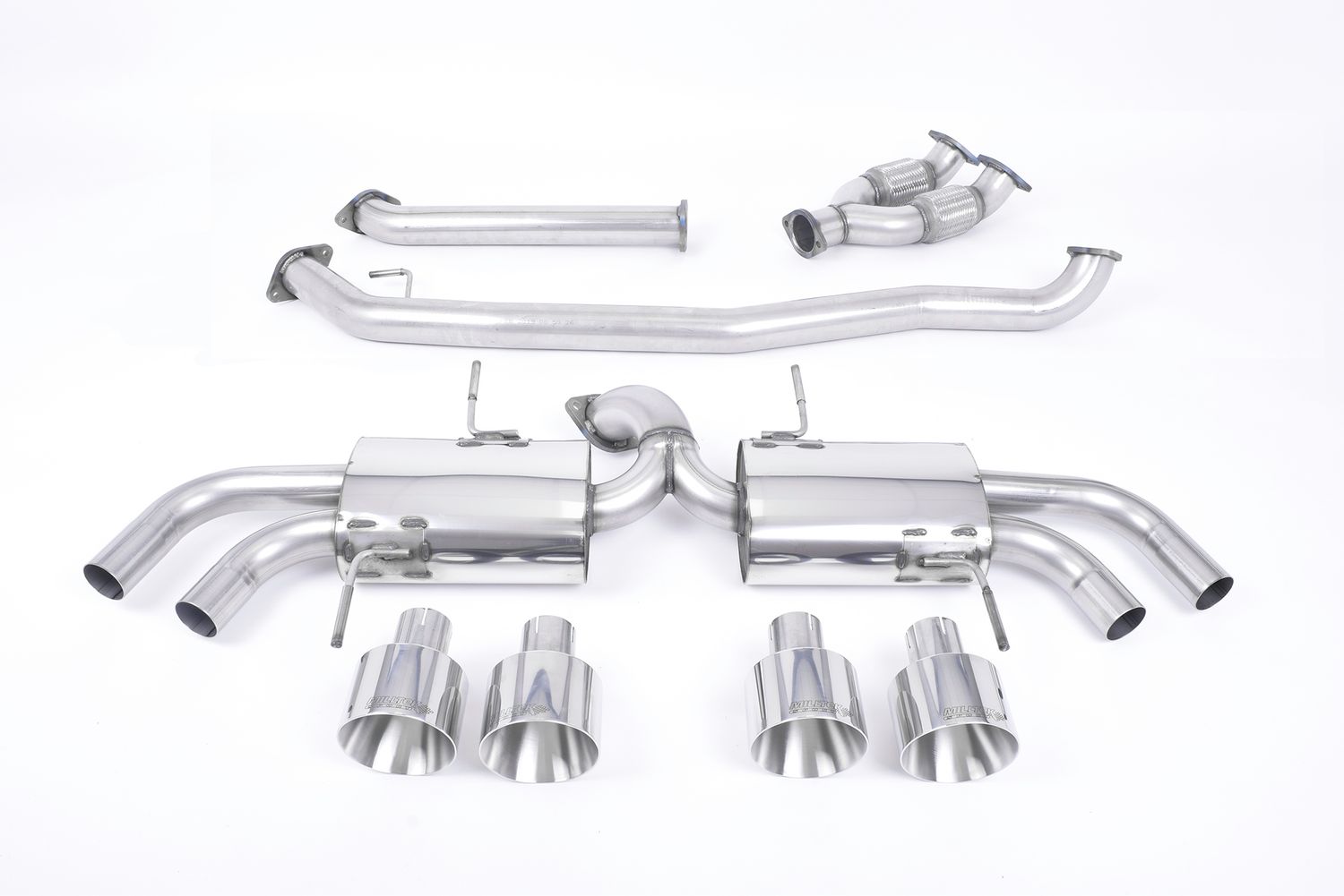 Nissan GT-R R35 2009-2015 Milltek Primary Cat Back Non Resonated Exhaust SSXNI006