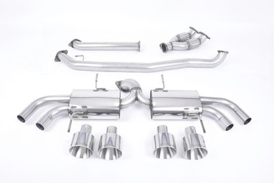 Nissan GT-R R35 2009-2015 Milltek Primary Cat Back Non Resonated Exhaust SSXNI006