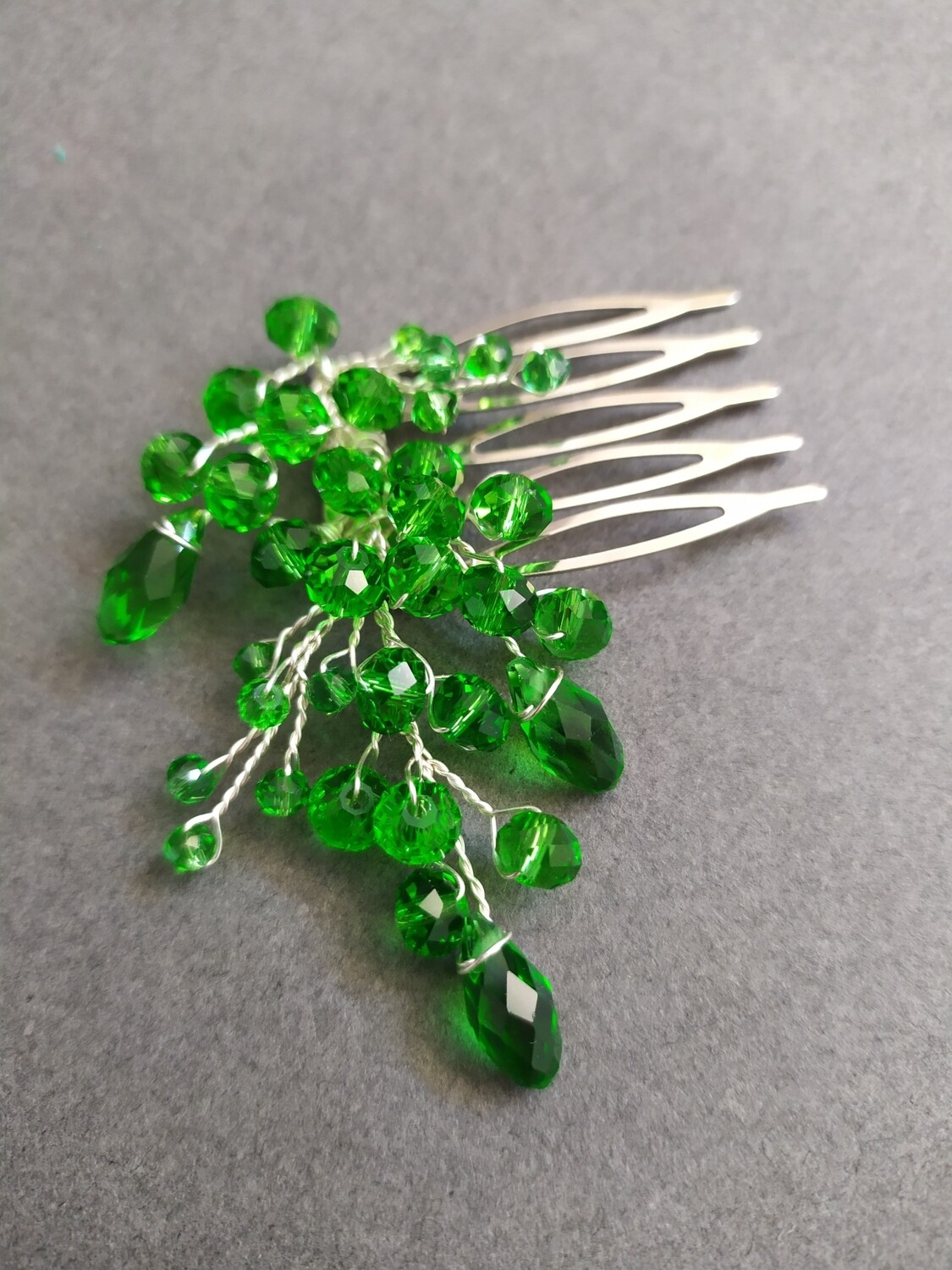 Pettine KIRA VERDE
