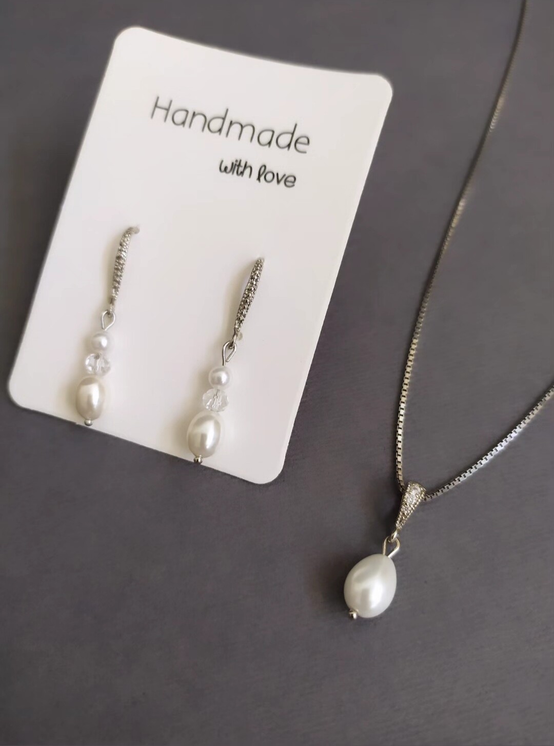 Orecchini &amp; Collana BETTY - Set 2