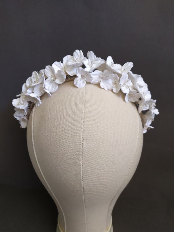 Cerchietto ILENIA White