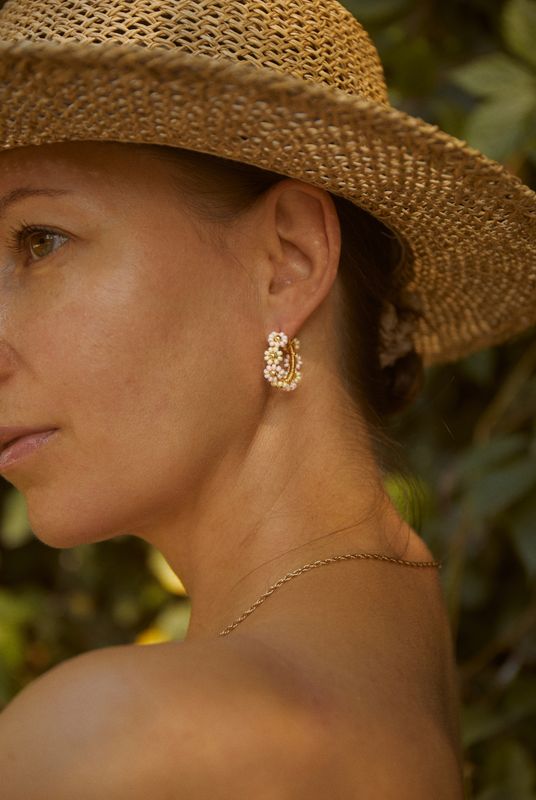 Orecchini SELENA White