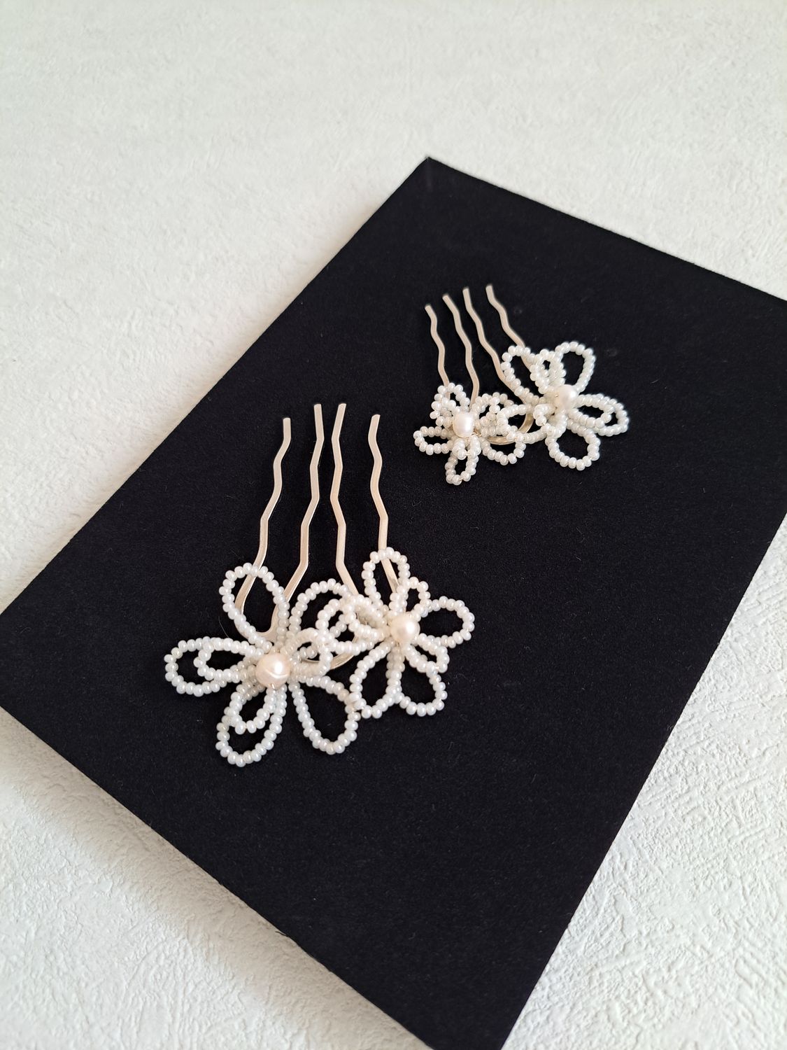 Pettine GARDENIA Pearl - Set 2