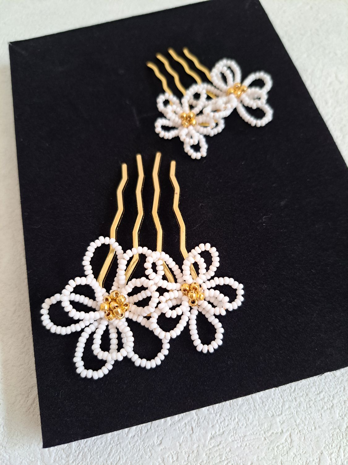 Pettine GARDENIA Gold - Set 2