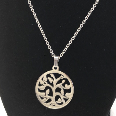 ATL Tree of Life Necklace Stainless Steel