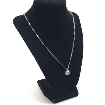 ATL Swarovski Crystal Heart Necklace   