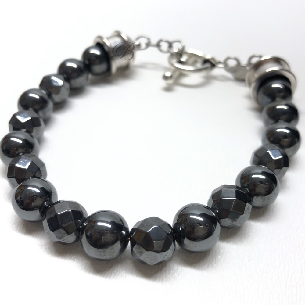 Mr Jones Hematite Bracelet