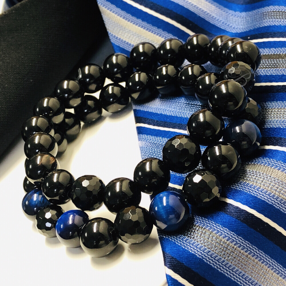 Black Onyx Stretch Bracelet