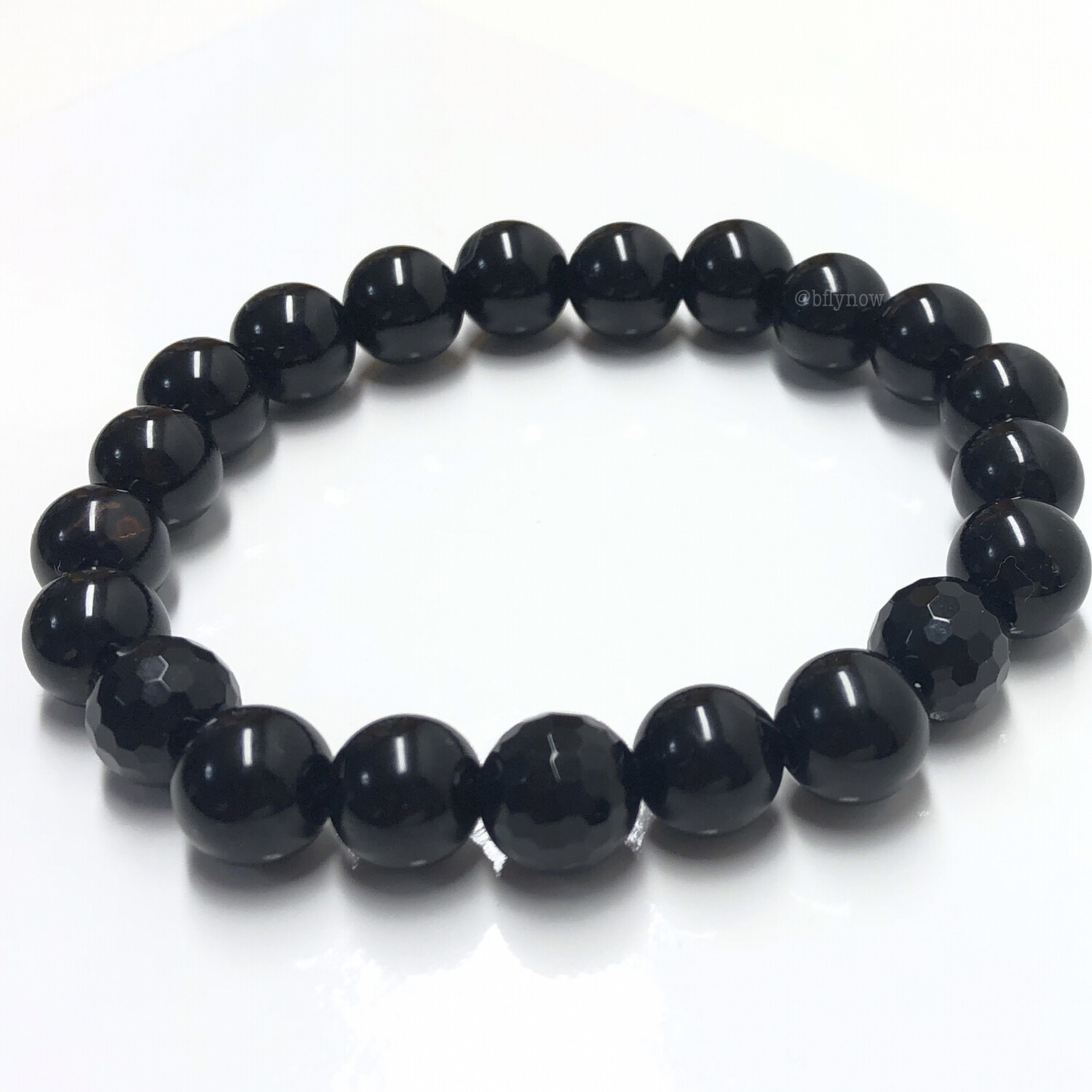 Black Onyx Stretch Bracelet