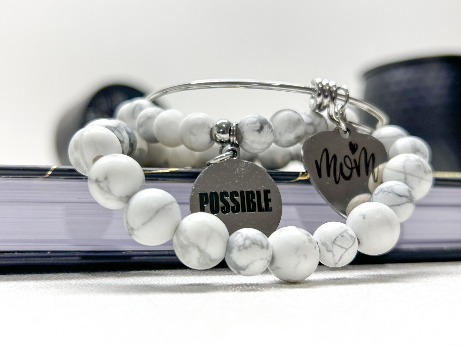 All Things Are Possible Bracelet w/ Possible Charm -Mom Set