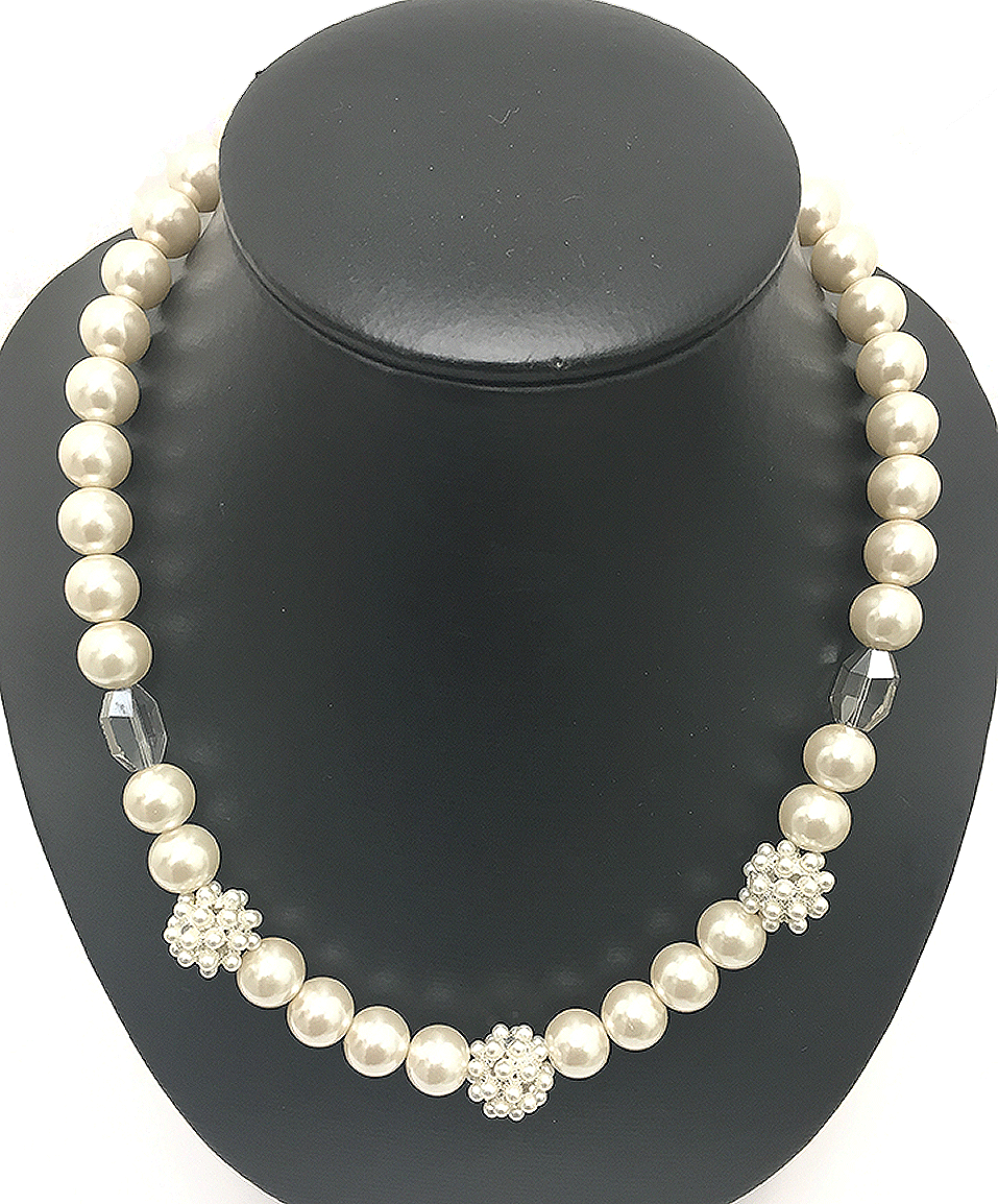 Pearl Burst Elegant Necklace