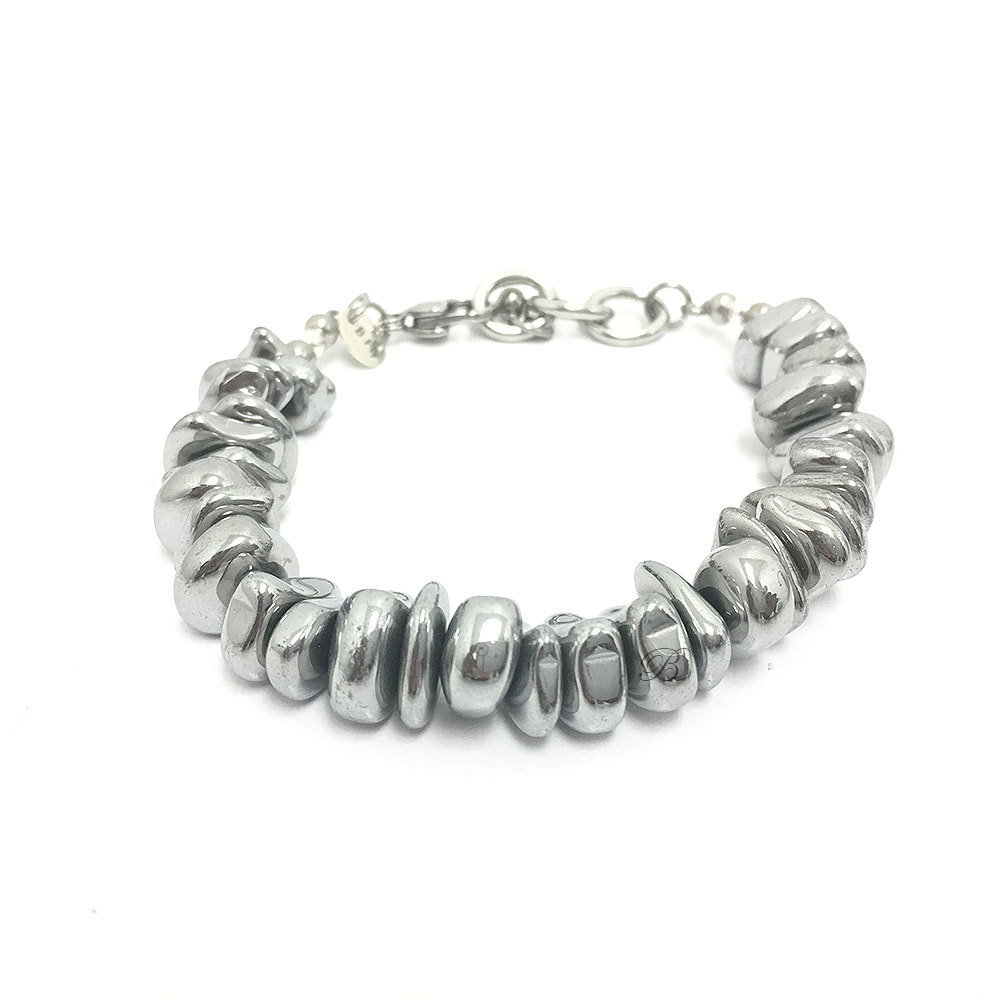 Silver Stone Bracelet