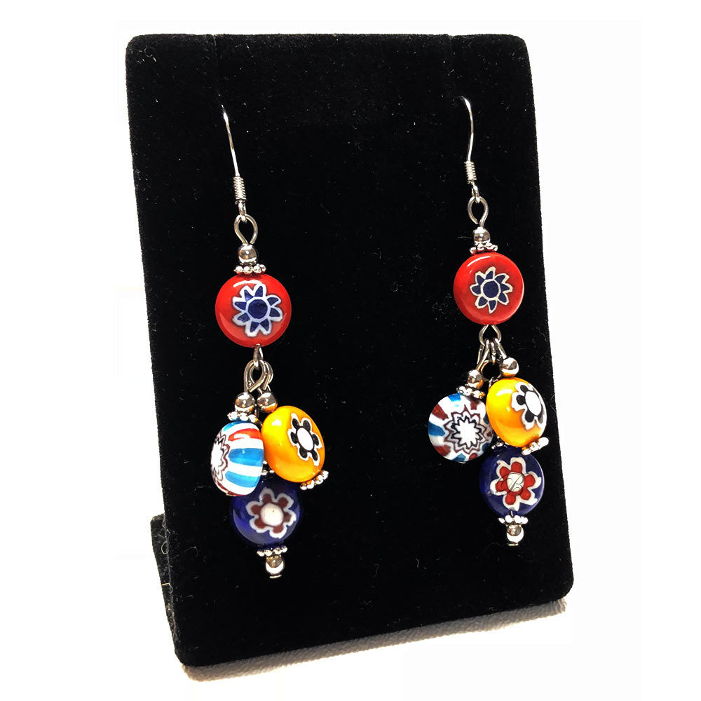 Colorful Dangles Earrings