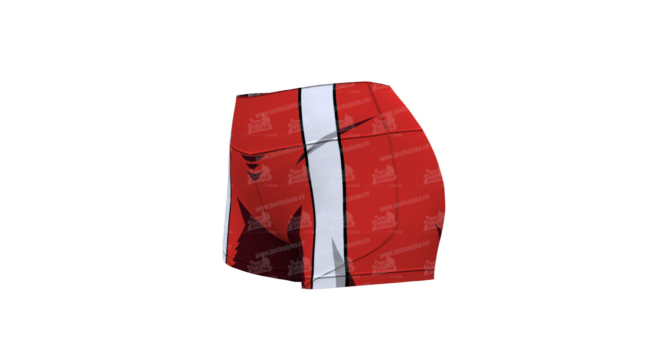 UA Uniform Red - Women Yoga Short