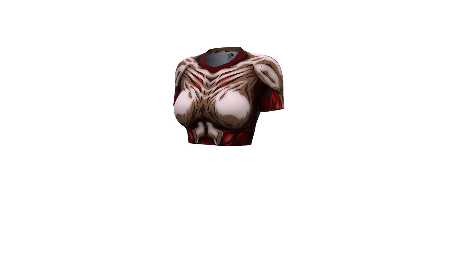 Female Titan 3.0 - Womens Crop Top Short Sleeve