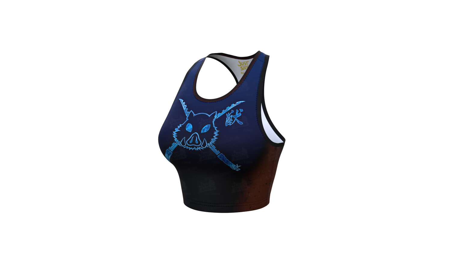 Inosuke 2.0 - Womens Delta Vent Racerback Crop Tank