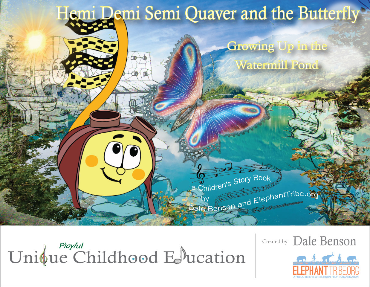 Hemi Demi Semi Quaver and the Butterfly - Growing Up in the Pond - Book