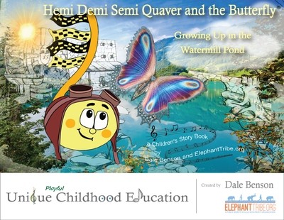 Hemi Demi Semi Quaver and the Butterfly - Growing Up in the Pond - Book