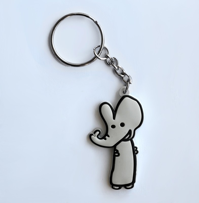 Elephant Key Ring