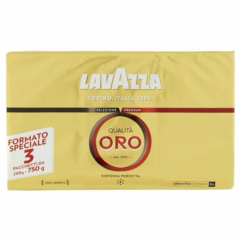 Lavazza, Qualità Oro  3 x 250 g