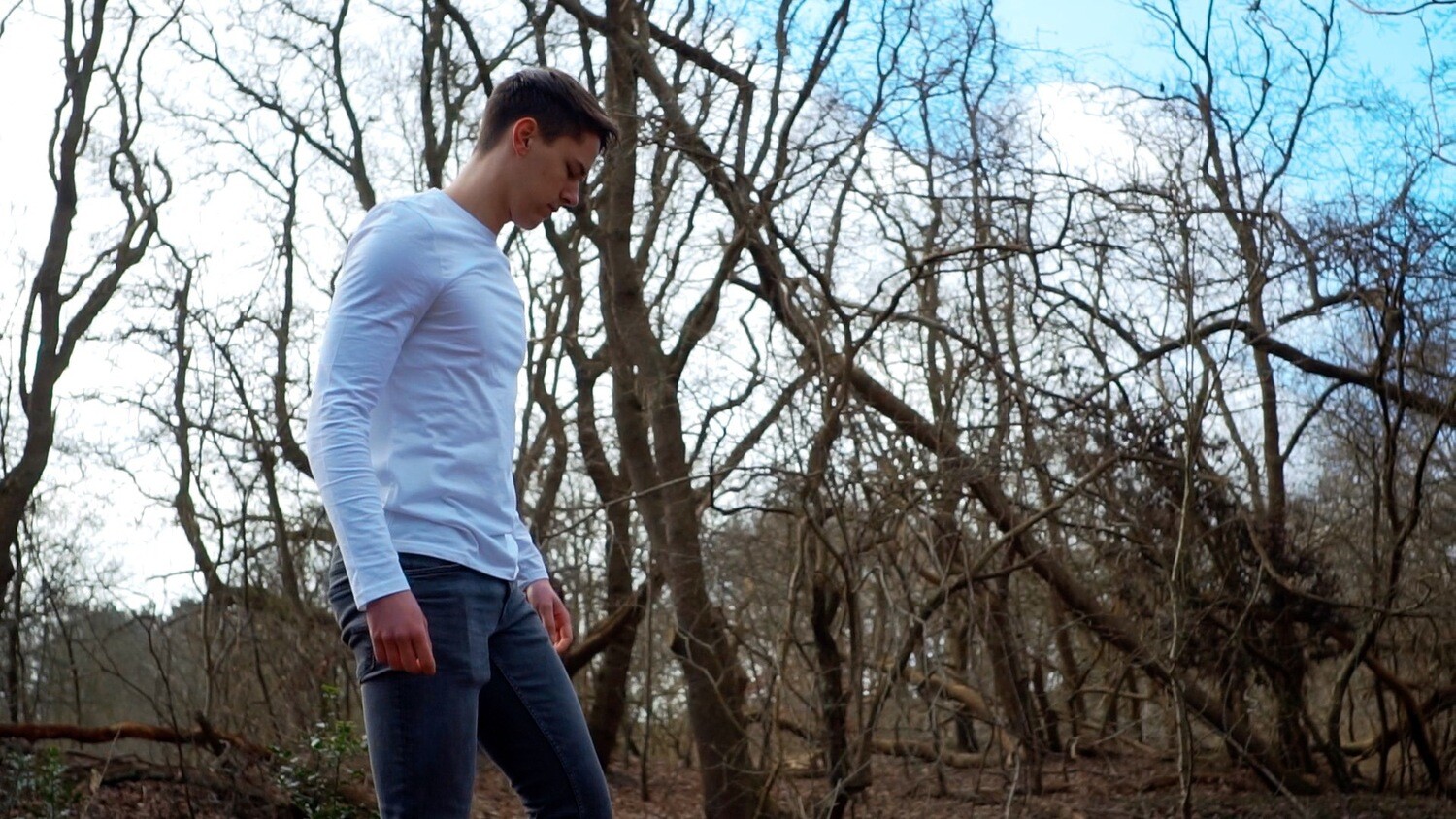 Long sleeve  white T