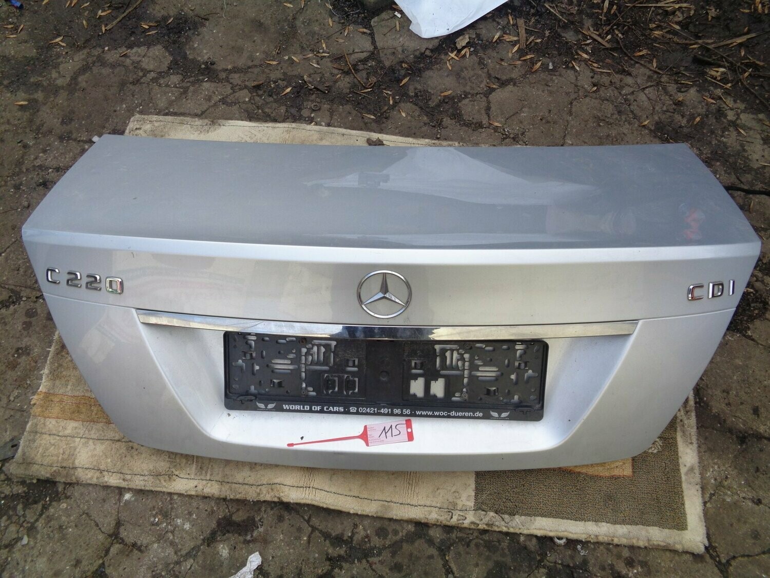 Mercedes C Klasse W204 Limousine Heckklappe Kofferraumklappe Farbecode C775 N115