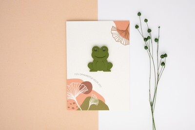 Magneetkaart &quot;Een opkikkertje voor jou&quot;
