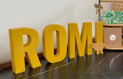 3D Letter Large