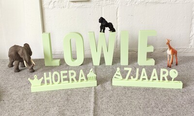 3D Letter Medium