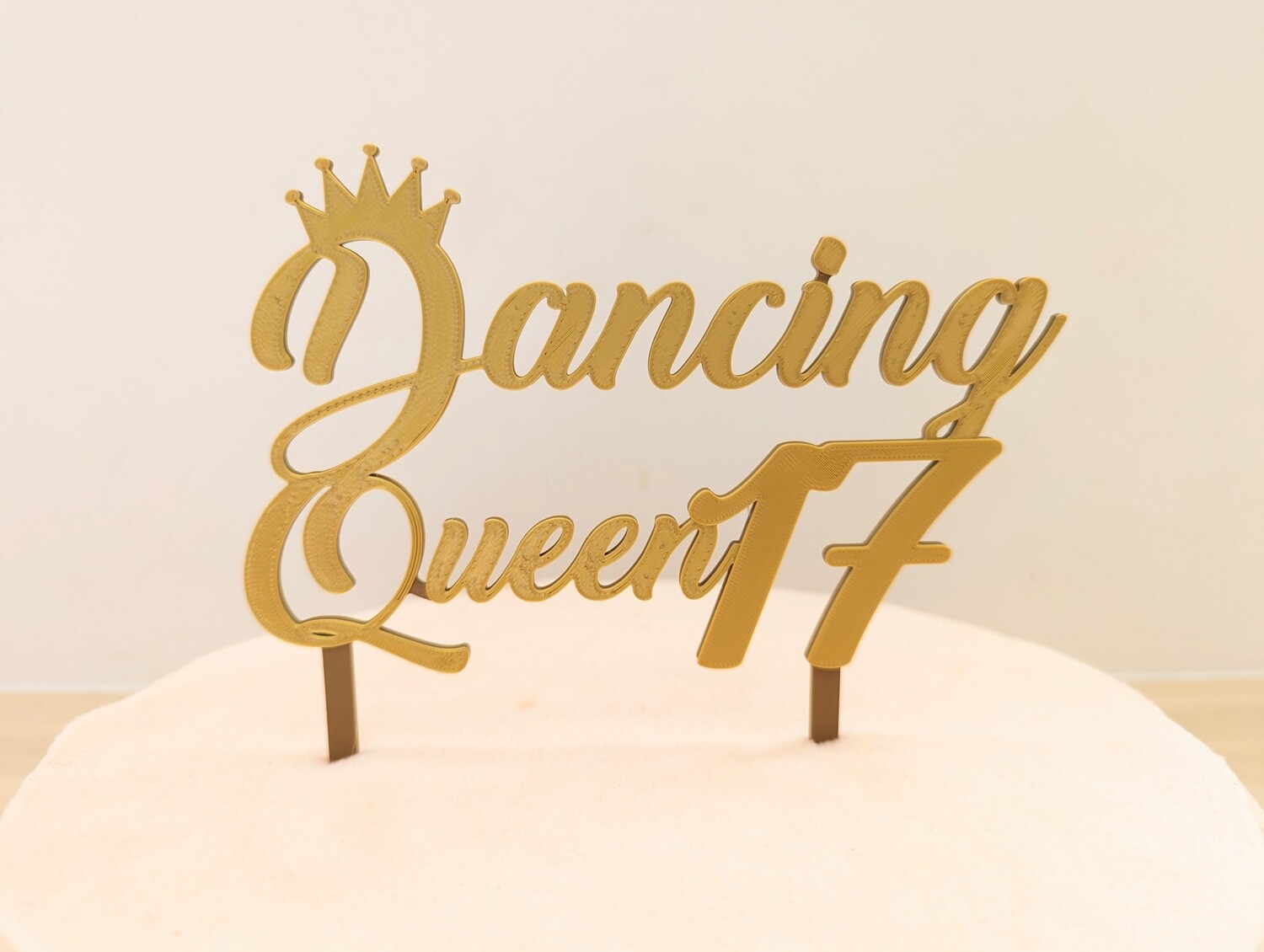 Taarttopper &#39;Dancing Queen&#39; - met leeftijd