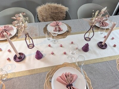 Tafel decoratieset 6 personen