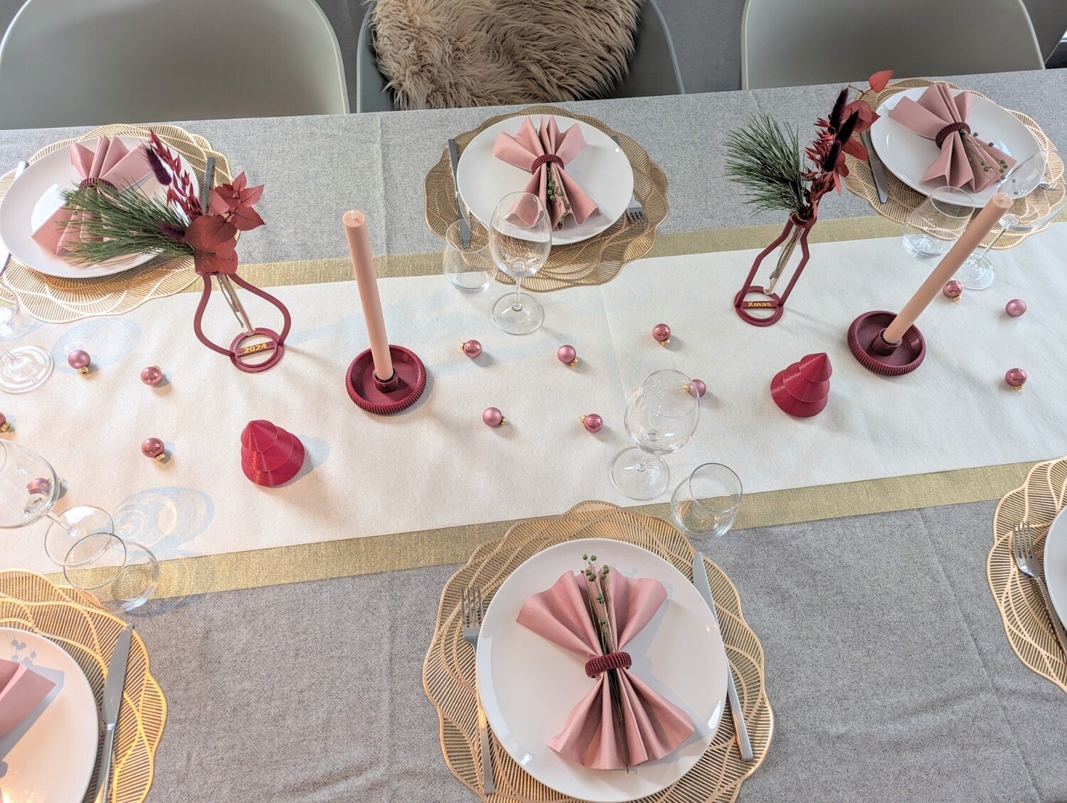 Tafel decoratieset 8 personen