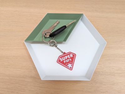 Sleutelhanger &quot;Super Papa&quot;