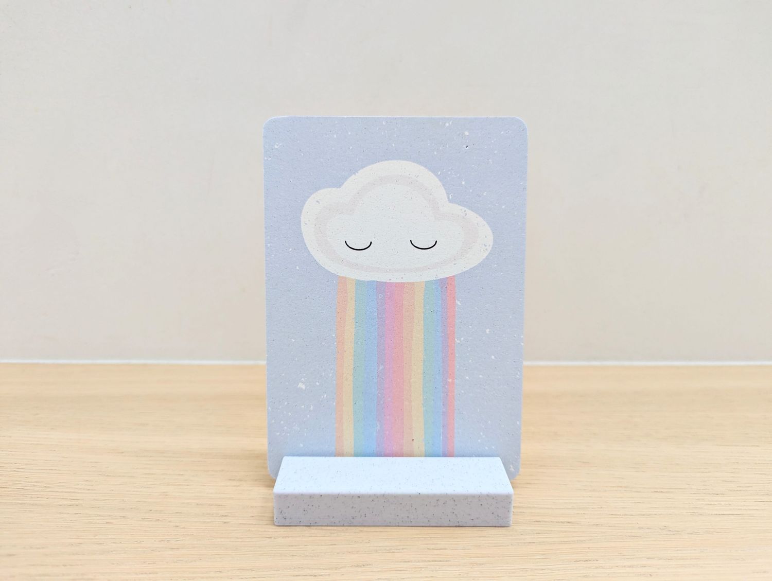 Regenboog wolk
