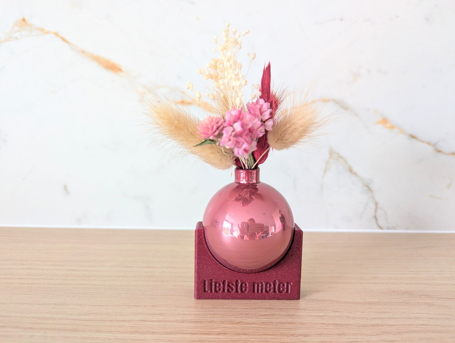 Bolvaasje gepersonaliseerd