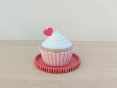 Cupcake geschenkdoosje