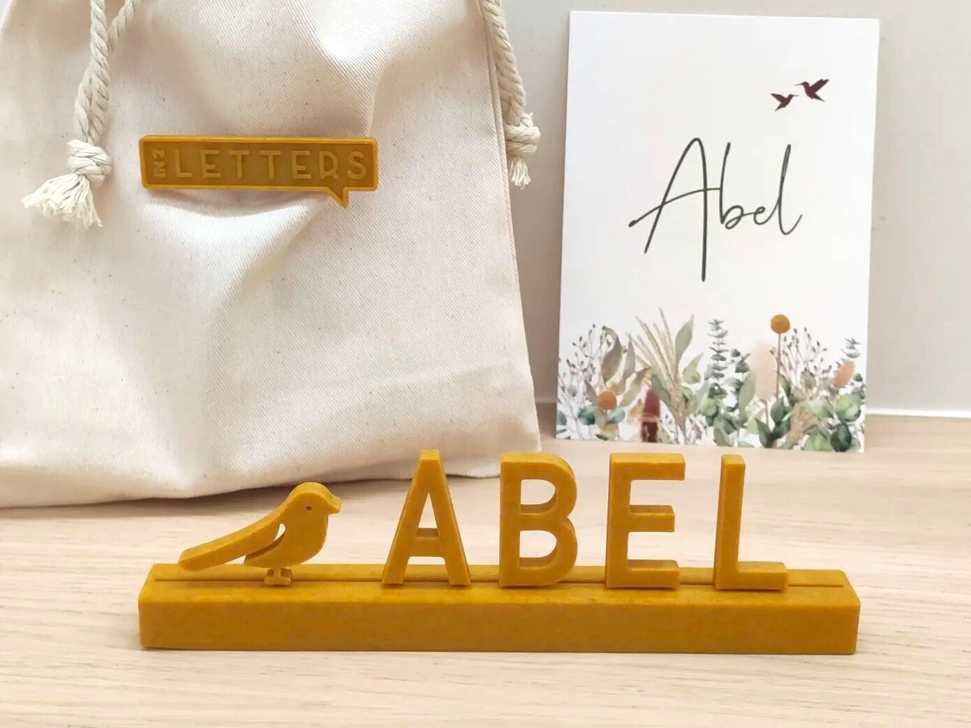 Naam/letterbalkje