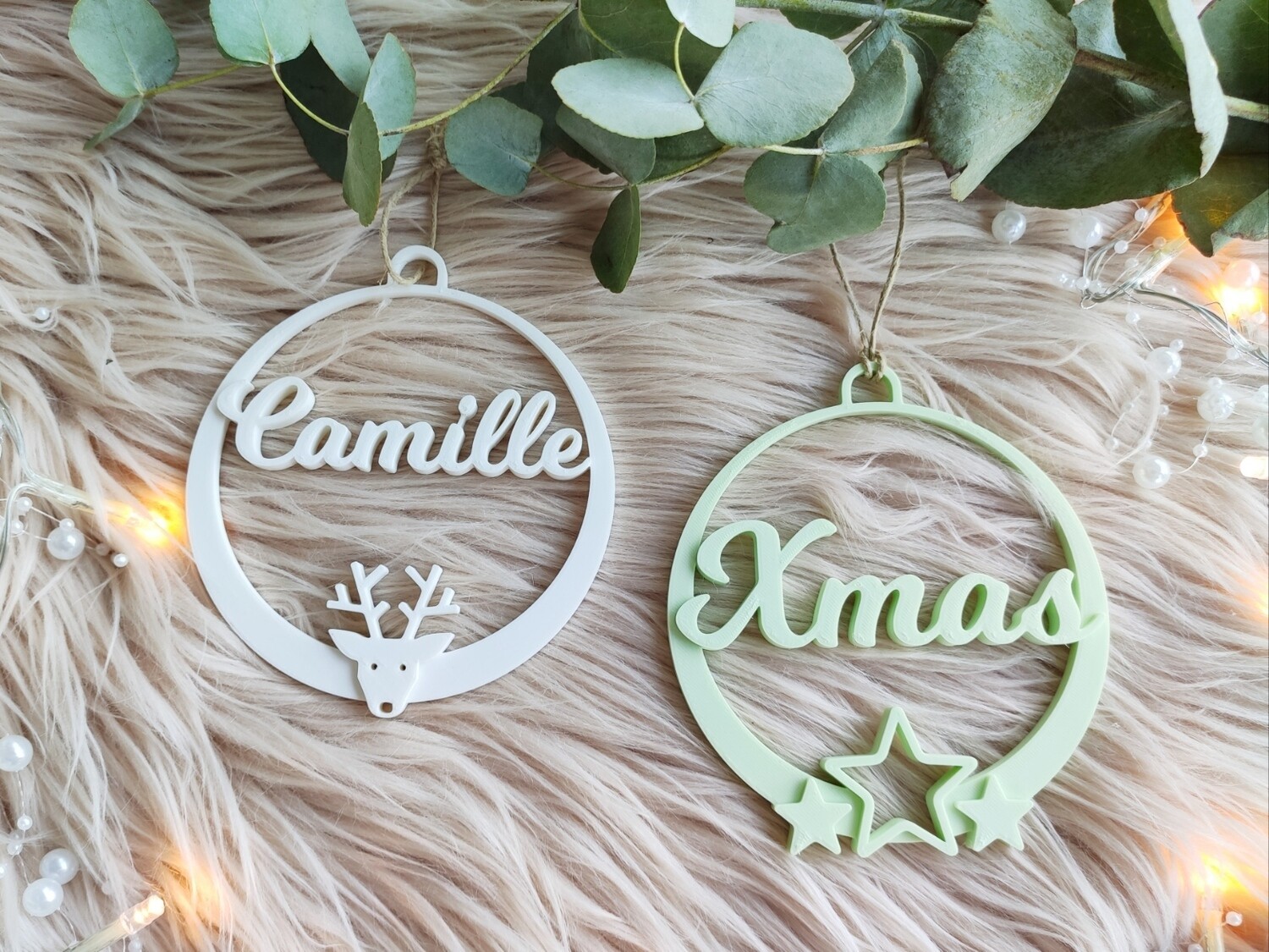 Gepersonaliseerde kerstbal - Klein