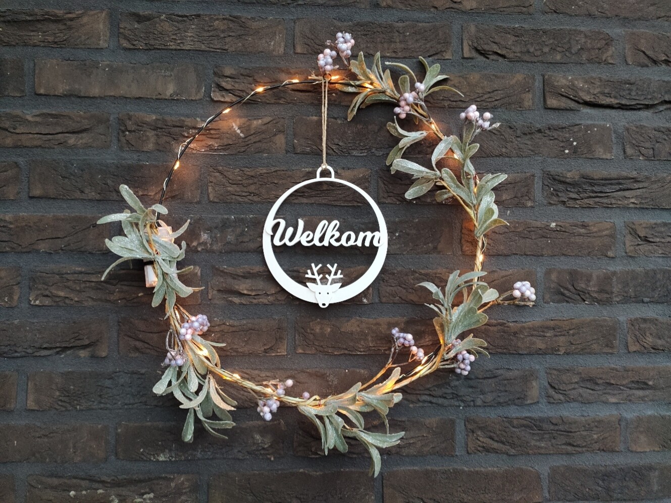 Gepersonaliseerde kerstbal - Groot