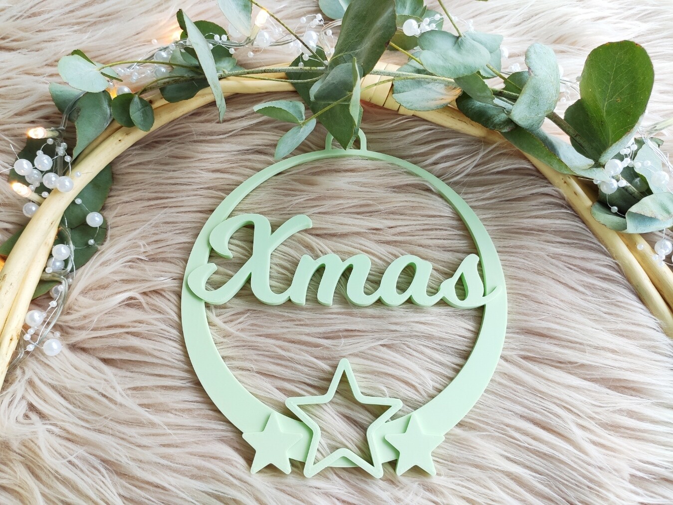 Gepersonaliseerde kerstbal - Groot